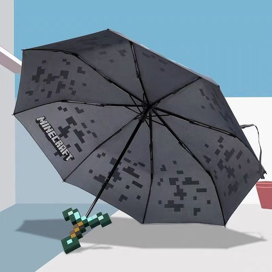 Minecraft Diamond Sword Umbrella: An umbrella that can "protect yourself" and open a new experience of protection in the pixel world