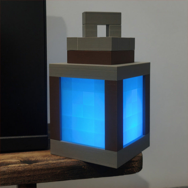 Diselbe Taschenlampe wie Minecraft, die die klassische Atmosphäre des Spiels wiederherstellt