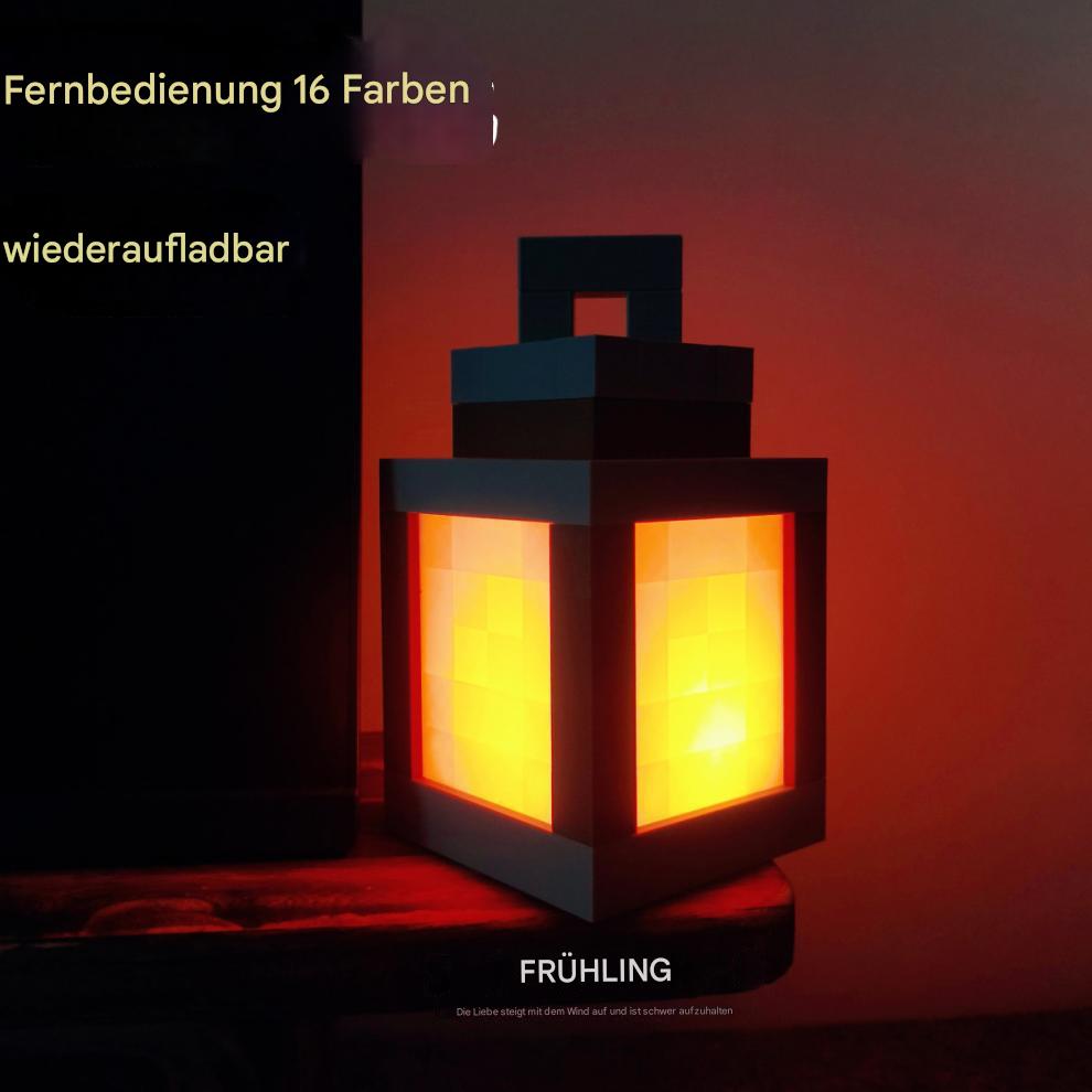 Diselbe Taschenlampe wie Minecraft, die die klassische Atmosphäre des Spiels wiederherstellt
