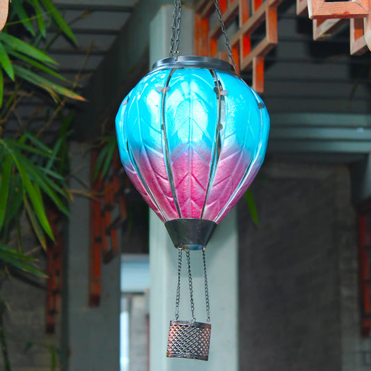 Solar-Heißluftballon-Dekorationslichter für den Außenbereich, Stimmungslichter für den Garten