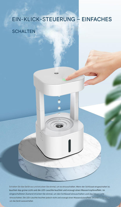 Anti-Schwerkraft-Luftbefeuchter mit Wassertropfen-Rückfluss