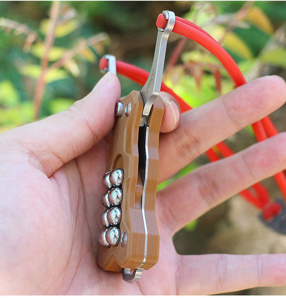 Zwei-in-Eins-Werkzeug! Schleudermesser, ein verborgener Schatz für Outdoor-Abenteuer