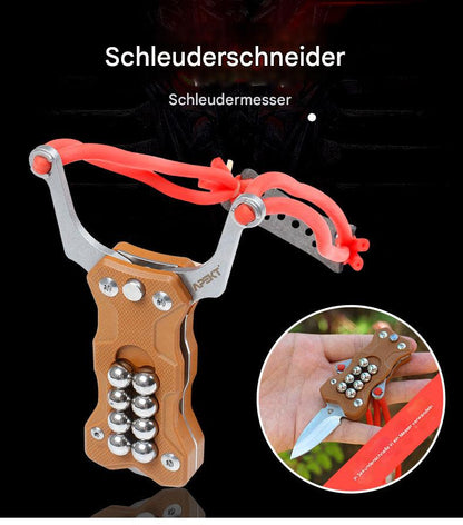 Zwei-in-Eins-Werkzeug! Schleudermesser, ein verborgener Schatz für Outdoor-Abenteuer