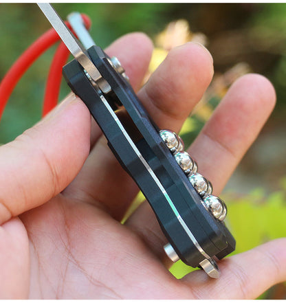 Zwei-in-Eins-Werkzeug! Schleudermesser, ein verborgener Schatz für Outdoor-Abenteuer