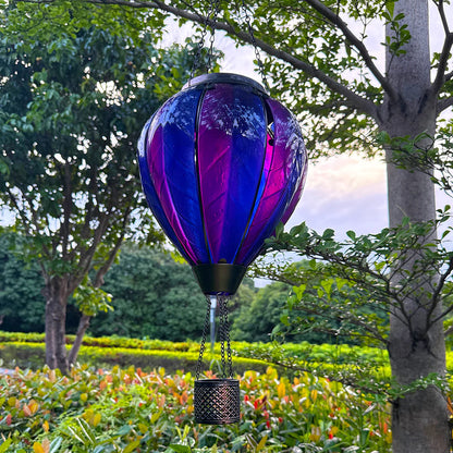 Solar-Heißluftballon-Dekorationslichter für den Außenbereich, Stimmungslichter für den Garten