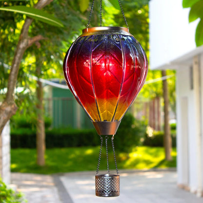Solar-Heißluftballon-Dekorationslichter für den Außenbereich, Stimmungslichter für den Garten